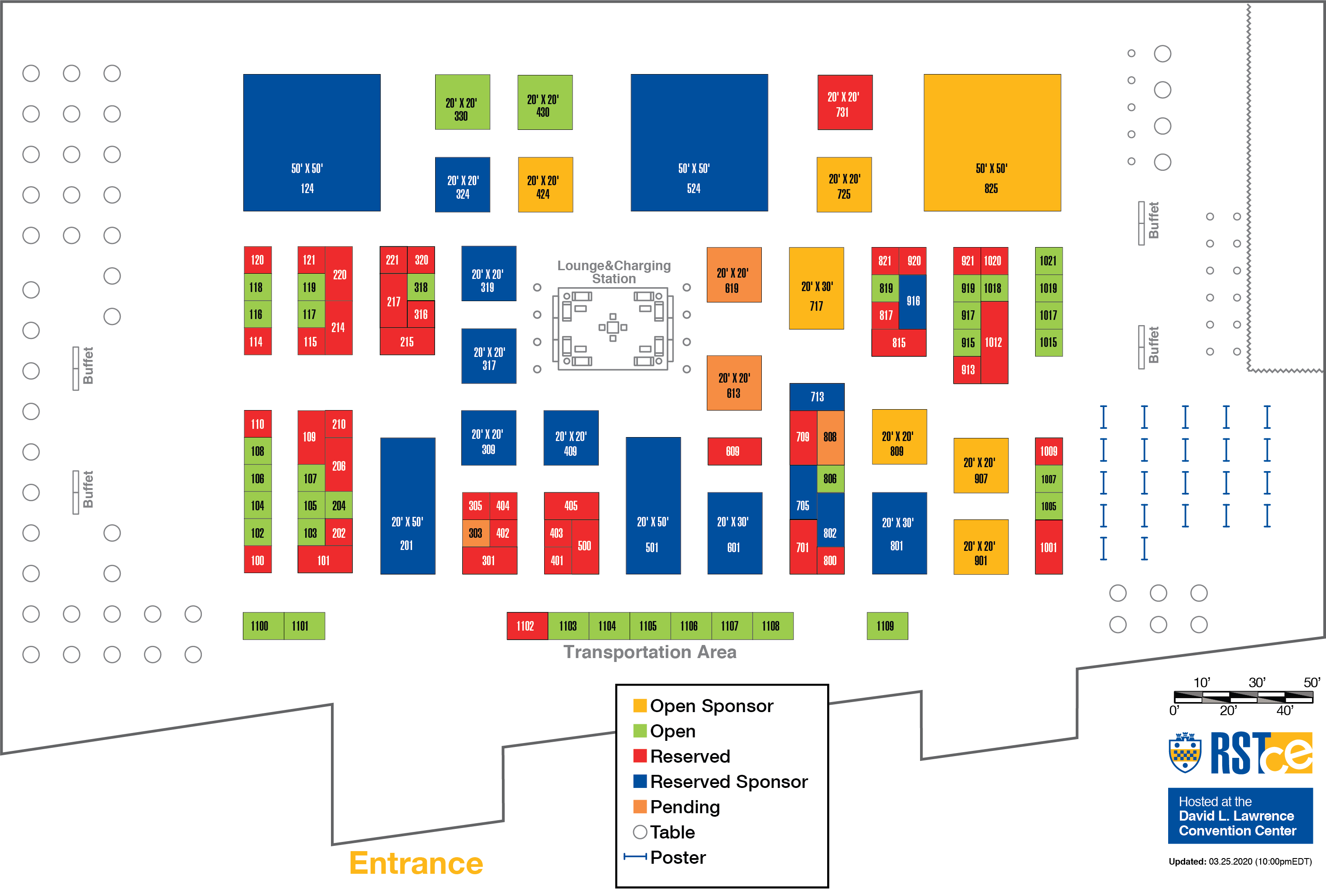 Exhibit Hall Map Image